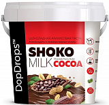 DopDrops Паста ореховая натуральная Shoko Cocoa Milk Peanut Butter 1000 грамм