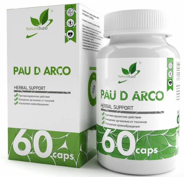 NaturalSupp Pau D Arco 60 капсул