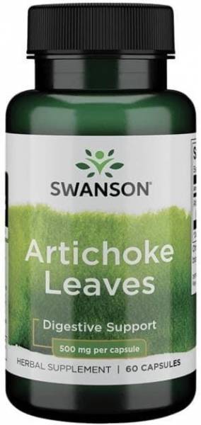 Swanson Artichoke Leaves 500 мг 60 капсул