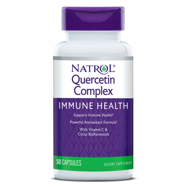 Natrol Quercetin Complex 500mg with Vitamin C 50 капсул