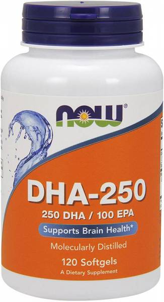 NOW DHA-250 120 капсул