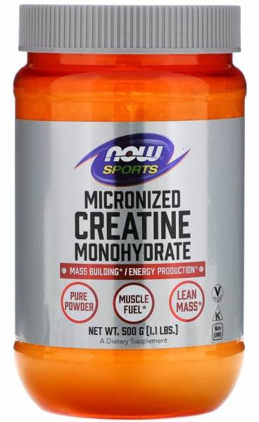 NOW Creatine Monohydrate Micronized 500 грамм