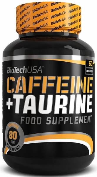 BioTech Caffeine + Taurine 60 капсул
