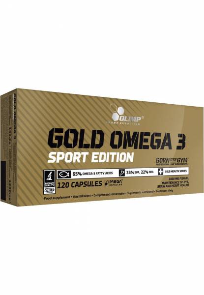 Olimp Gold Omega 3 Sport Edition 120 капсул