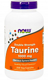 NOW Taurine 1000 mg 250 капсул