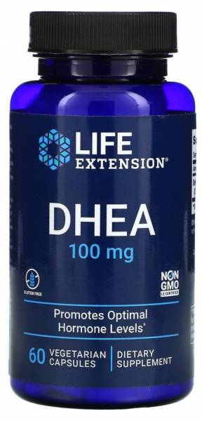 LIFE Extension DHEA 100 mg 60 капс.
