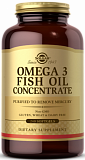 Solgar Omega-3 Fish Oil Concentrate Softgels 240 капсул