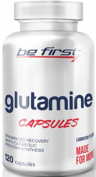 Be First Glutamine Capsules 120 капсул