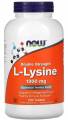 NOW L-Lysine 1000 мг 250 таблеток