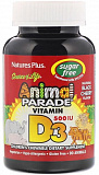 Nature's Plus Animal Parade Vitamin D3 500 IU 90 жев. табл.