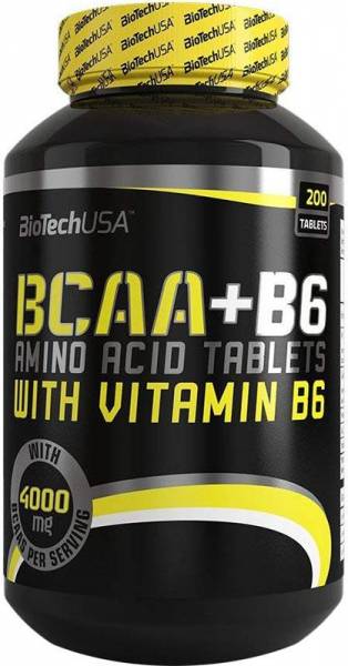 BioTech BCAA+B6 200 таблеток