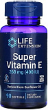 LIFE Extension Super Vitamin E 268 mg (400 IU) 90 капс.