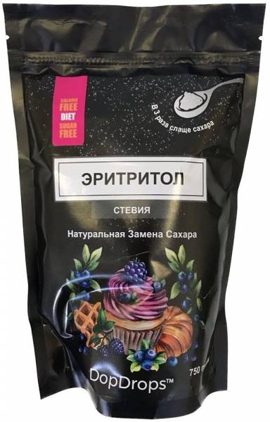 DopDrops Эритритол 3:1 750 грамм