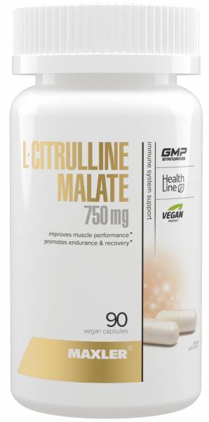Maxler L-Citrulline Malate 750 мг 90 капс