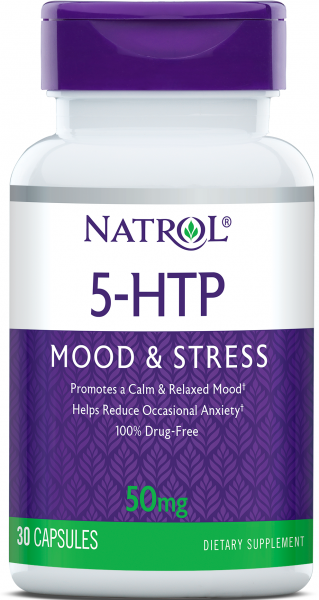 Natrol 5-HTP 50 мг 30 капсул