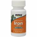 NOW Iron Double Strength 36 mg 90 капсул