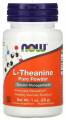 Now L-Theanine Pure Powder (L-Теанин порошок) 28 грамм