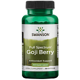 SWANSON Full Spectrum Goji berry 500 mg 60 caps