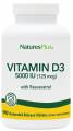 Nature's Plus Vitamin D3 5000 IU with 25 mg Resveratrol 90 таб.