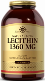 Solgar Lecithin 1360 mg Softgels 250 капсул
