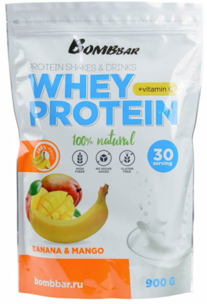 Bombbar Whey Protein 900 грамм