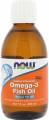 NOW Omega 3 fish oil (Lemon) 200 мл