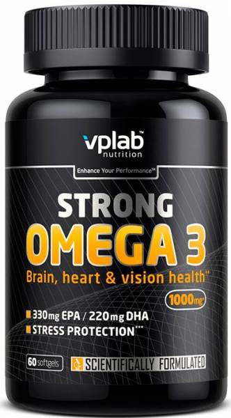 VPLAB Strong Omega-3 60 капсул