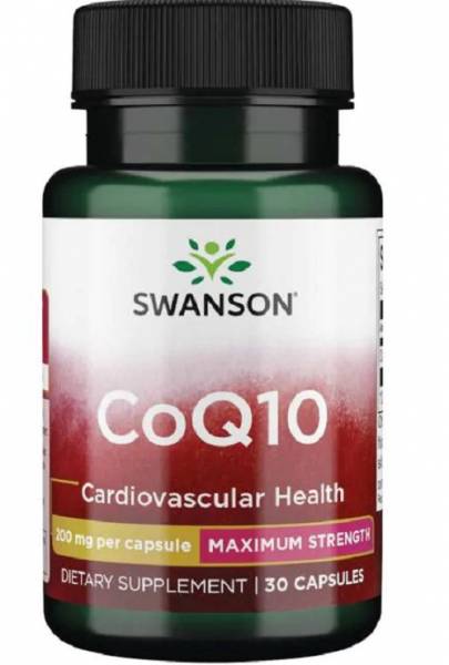 Swanson Coq10 200 mg 30 капсул