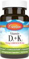Carlson Vit D3 + K2 50 mcg 2000IU 30 капсул