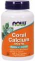 Now Coral Calcium 1000 мг 100 капсул