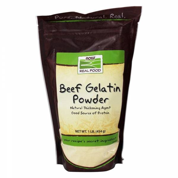 NOW Beef Gelatin Powder 454 грамма
