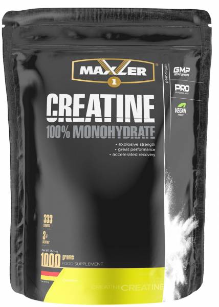 Maxler Creatine Monohydrate 1000 грамм пакет