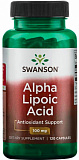 Swanson Alpha Lipoic Acid 100 мг 120 капсул
