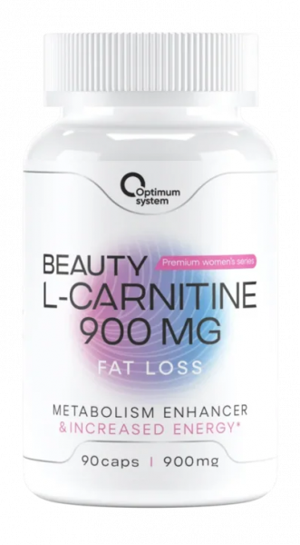 Optimum System L-carnitine Beauty 90 капсул