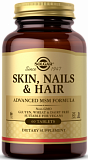 Solgar Skin, Nails & Hair Advanced MSM Formula 60 таблеток