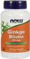 NOW Ginkgo Biloba 60 мг 120 капсул