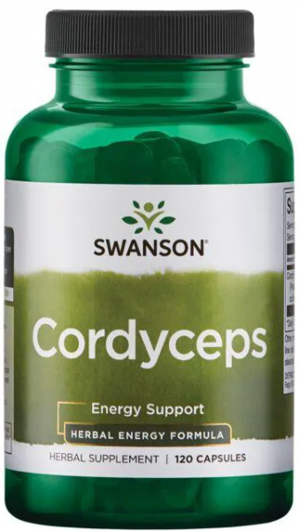 Swanson Cordyceps (Кордицепс) 600 мг 120 капсул