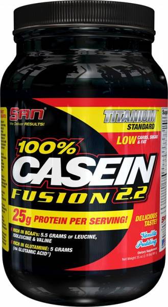 SAN 100% Casein Fusion 908 грамм