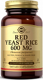 Solgar Red Yeast Rice (Красный дрожжевой рис) 600 мг 60 капсул
