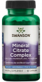 Swanson Mineral Citrate Complex - Calcium, Magnesium, Zinc, Potassium 60 капсул