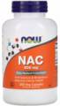 NOW NAC, N-Ацетил L-Цистеин 600 мг 250 капсул