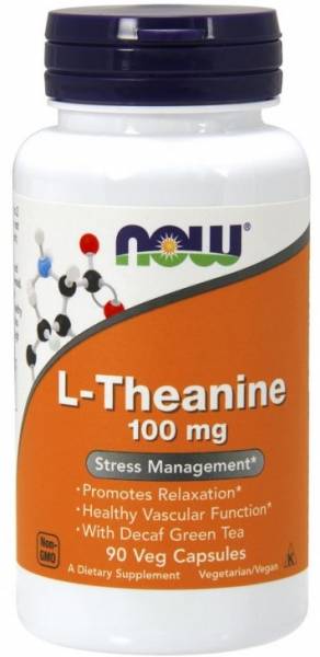 NOW L-Theanine 100 mg 90 софт. капс