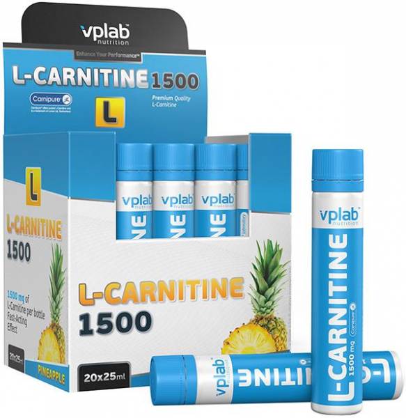 VPLAB L-Carnitine 1500 20 ампул по 25 мл