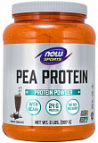 NOW Pea Protein Протеин Гороховый Растительный 907 грамм