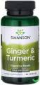 Swanson Full Spectrum Ginger & Turmeric 2-in-1 60 капсул