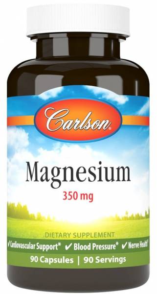 Carlson Magnesium 350 мг (Магний) 90 капсул