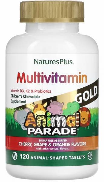 Nature's Plus Animal Parade GOLD 120 жев. таб.