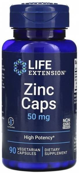 Life Extension Zinc 50 мг 90 капс