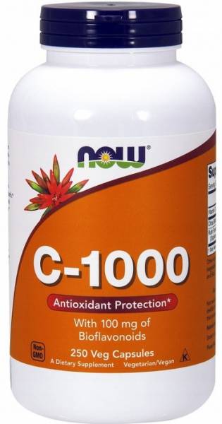 NOW Vitamin C-1000 250 капсул