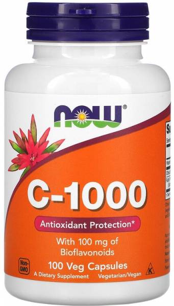 NOW Vitamin C-1000 100 капсул